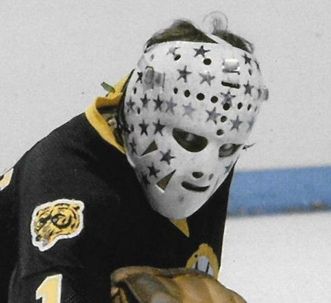 Goalie Mask - Gilles Gilbert - Boston Bruins - Star's Mask