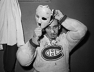 Goalie Mask - Jacques Plante first mask