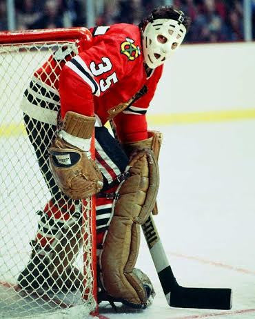 Goalie Mask - Tony Esposito - Chicago Blackhawks