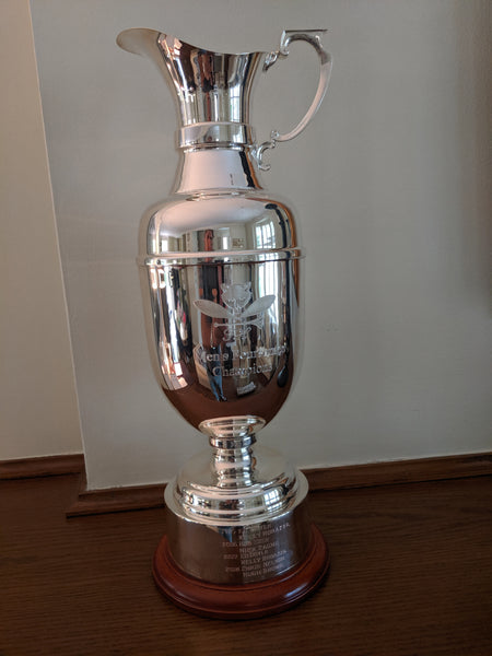 Claret Jug Plain Golf Trophy Replica