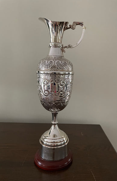 Claret Jug with long Pedestal Golf Trophy Replica