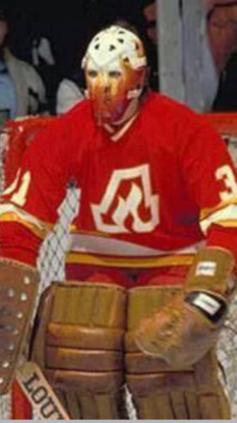 Goalie Mask - Yves Belanger - Atlanta Flames