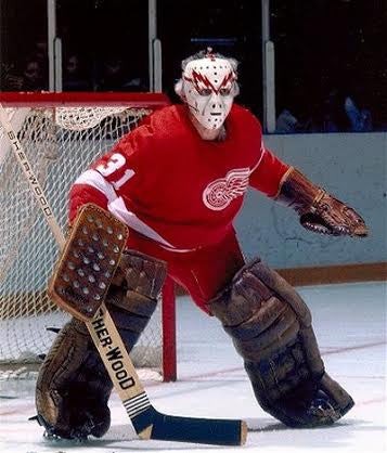 Goalie Mask - Ed Giacomin Red Wings