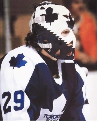 Goalie Mask - Mike Palmateer - Toronto Maple Leafs