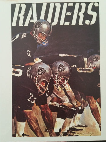 Lot of Vintage NFL Posters 1968 - 1972 ALL TEAMS Included, Pats, Packers,Cowboys, Etc...