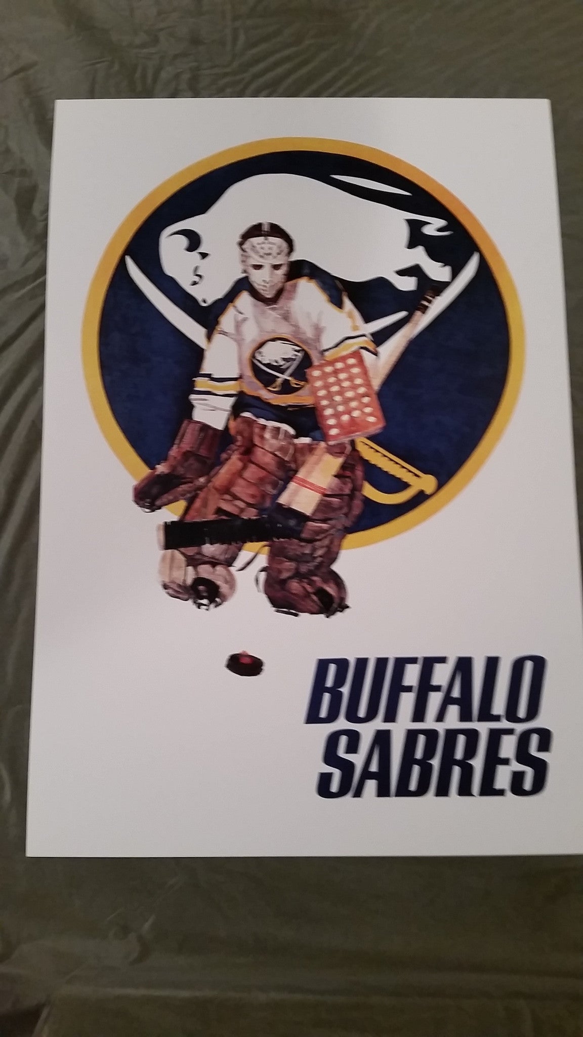 Buffalo Sabres BUF '00 NHL Reverse-Retro-Style Premium Felt Collecto –  Sports Poster Warehouse