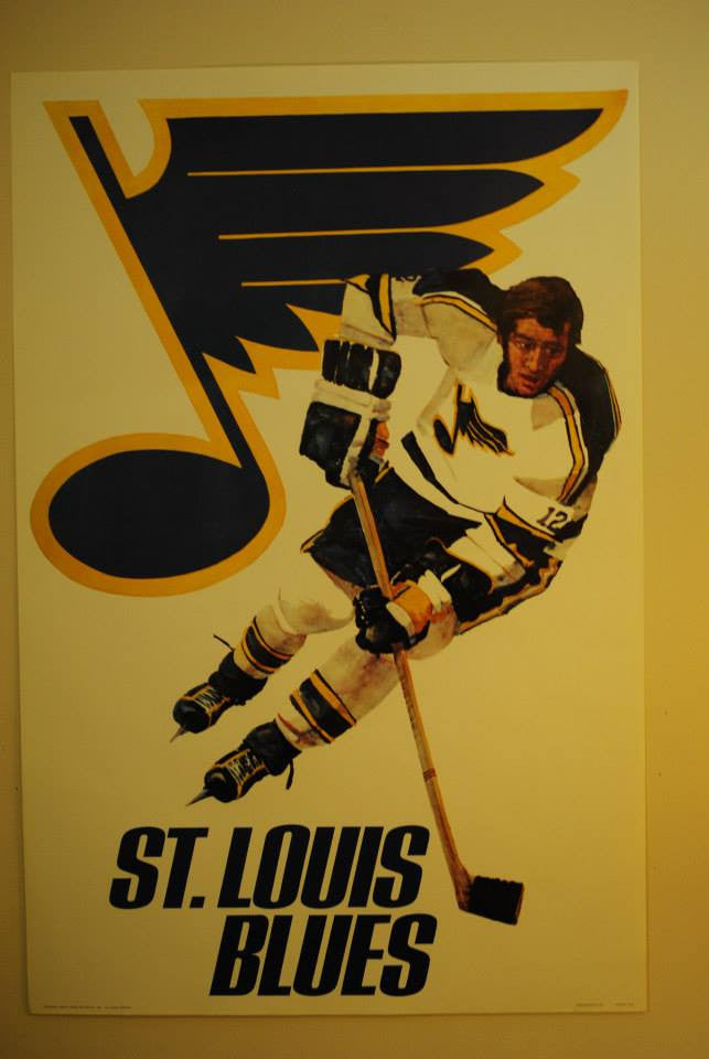 1967-1968 St. Louis Blues NHL hockey yearbook media guide / first season
