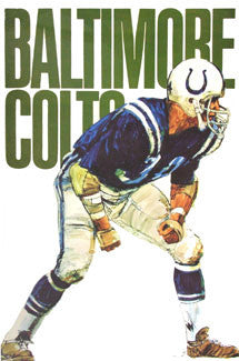 Vintage NFL Baltimore Colts Original 1970
