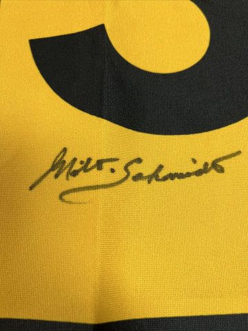 Milt Schmidt Large Autographed Retirement Banner